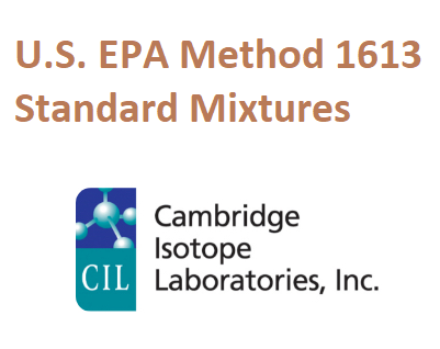 Chất chuẩn Mix theo U.S. EPA Method 1613 - Determination of tetra- through octa-chlorinated dibenzo-p-dioxins (CDDs) and dibenzofurans (CDFs) in water, soil, sediment, sludge, tissue, and other sample matrices 